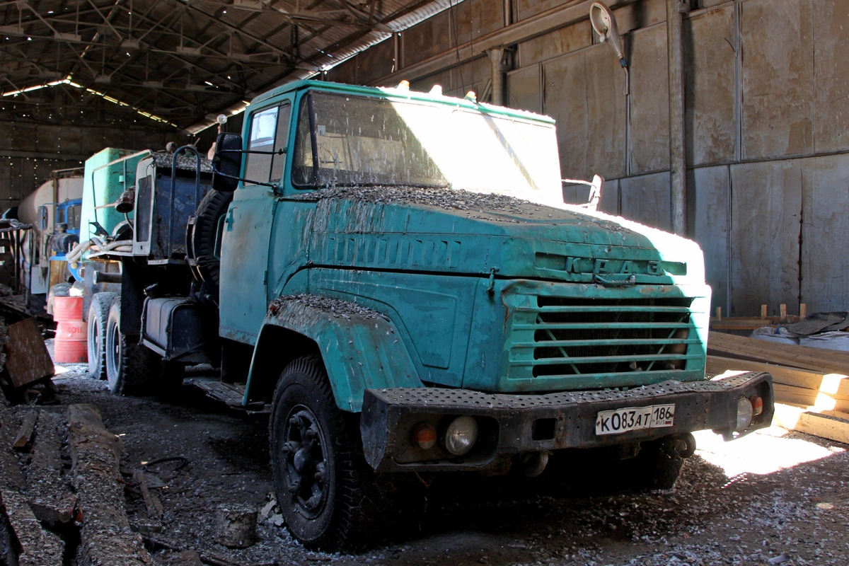 Томская область, № К 083 АТ 186 — КрАЗ-250