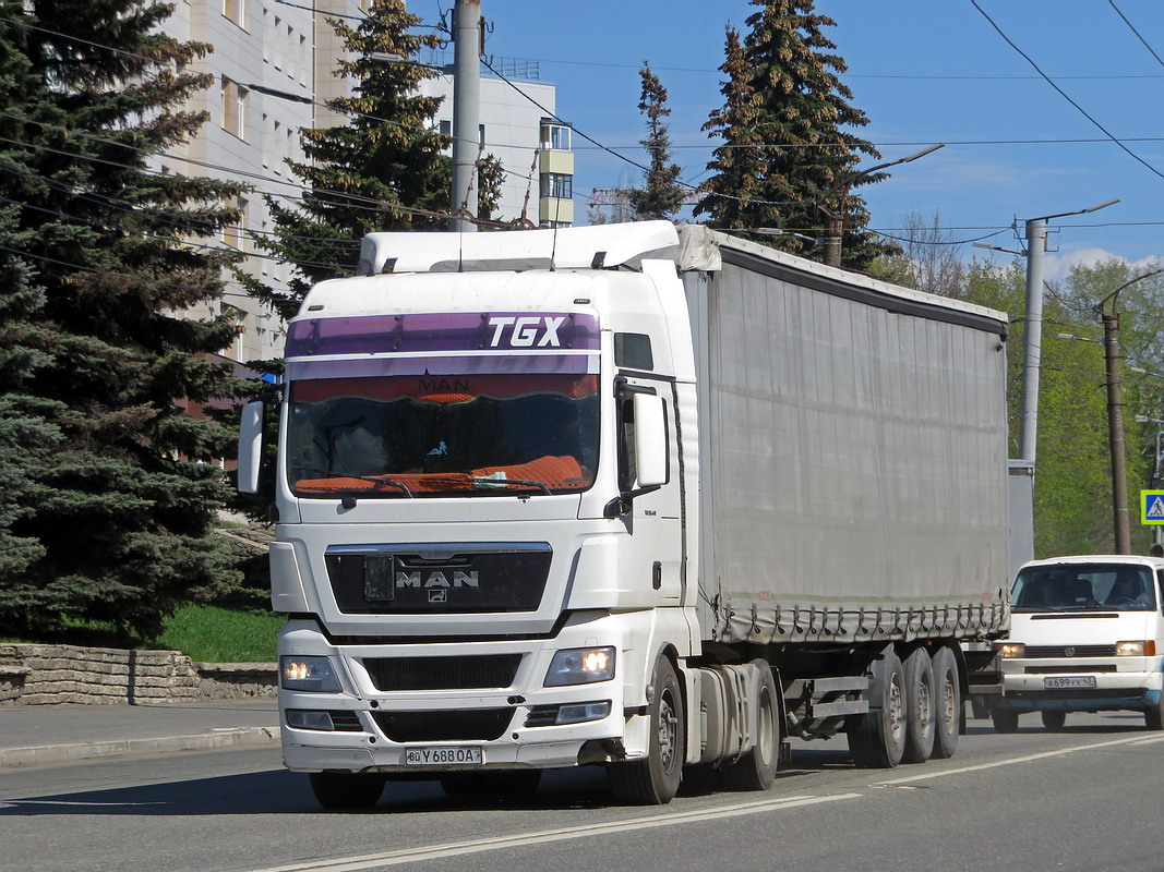 Узбекистан, № 80 Y 688 OA — MAN TGX ('2007) (общая модель)