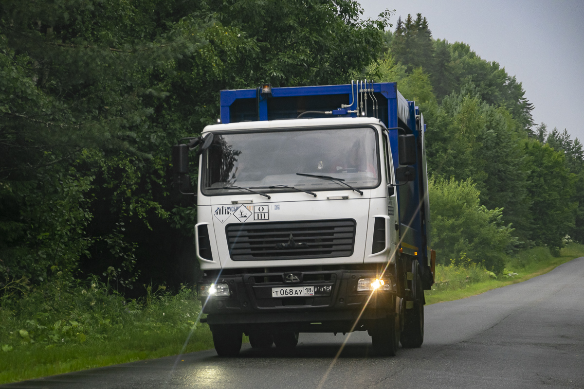Удмуртия, № Т 068 АУ 18 — МАЗ-5340C2