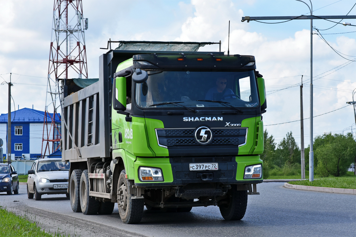 Тюменская область, № С 397 РС 72 — Shaanxi Shacman X3000 SX3258
