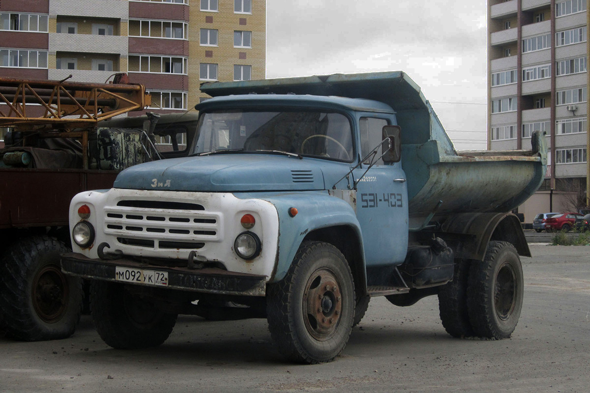 Тюменская область, № М 092 УК 72 — ЗИЛ-130 (общая модель)