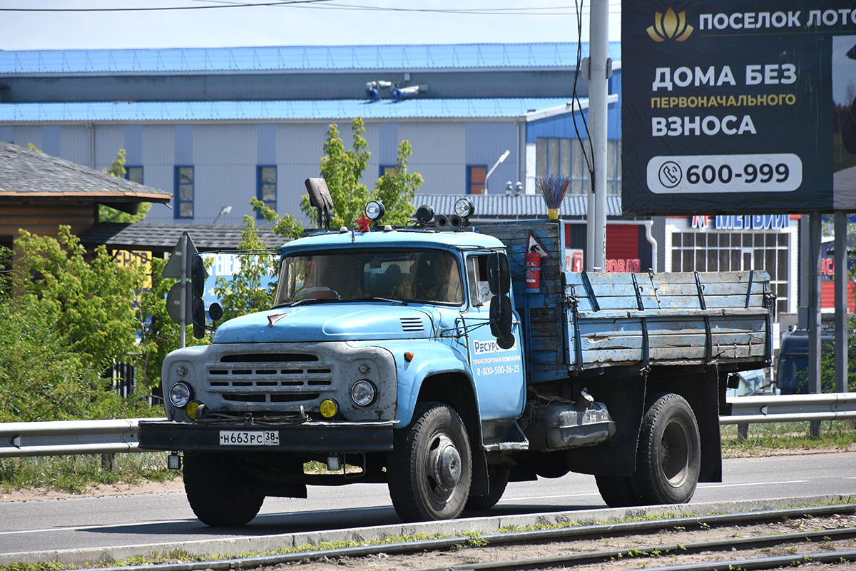 Бурятия, № Н 663 РС 38 — ЗИЛ-130