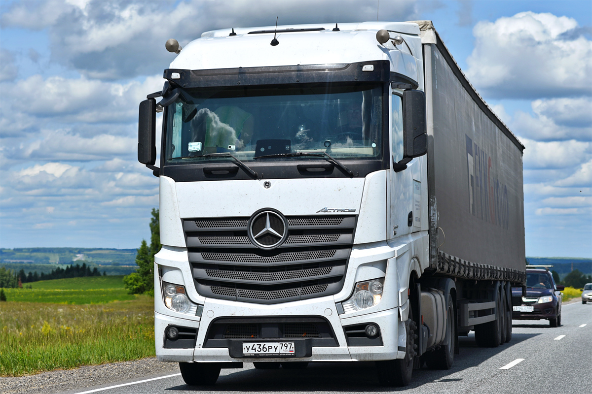 Москва, № У 436 РУ 797 — Mercedes-Benz Actros ('2022) [LRD]