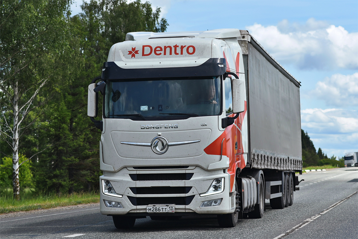 Мордовия, № М 286 ТТ 13 — Dongfeng GX DFH4180