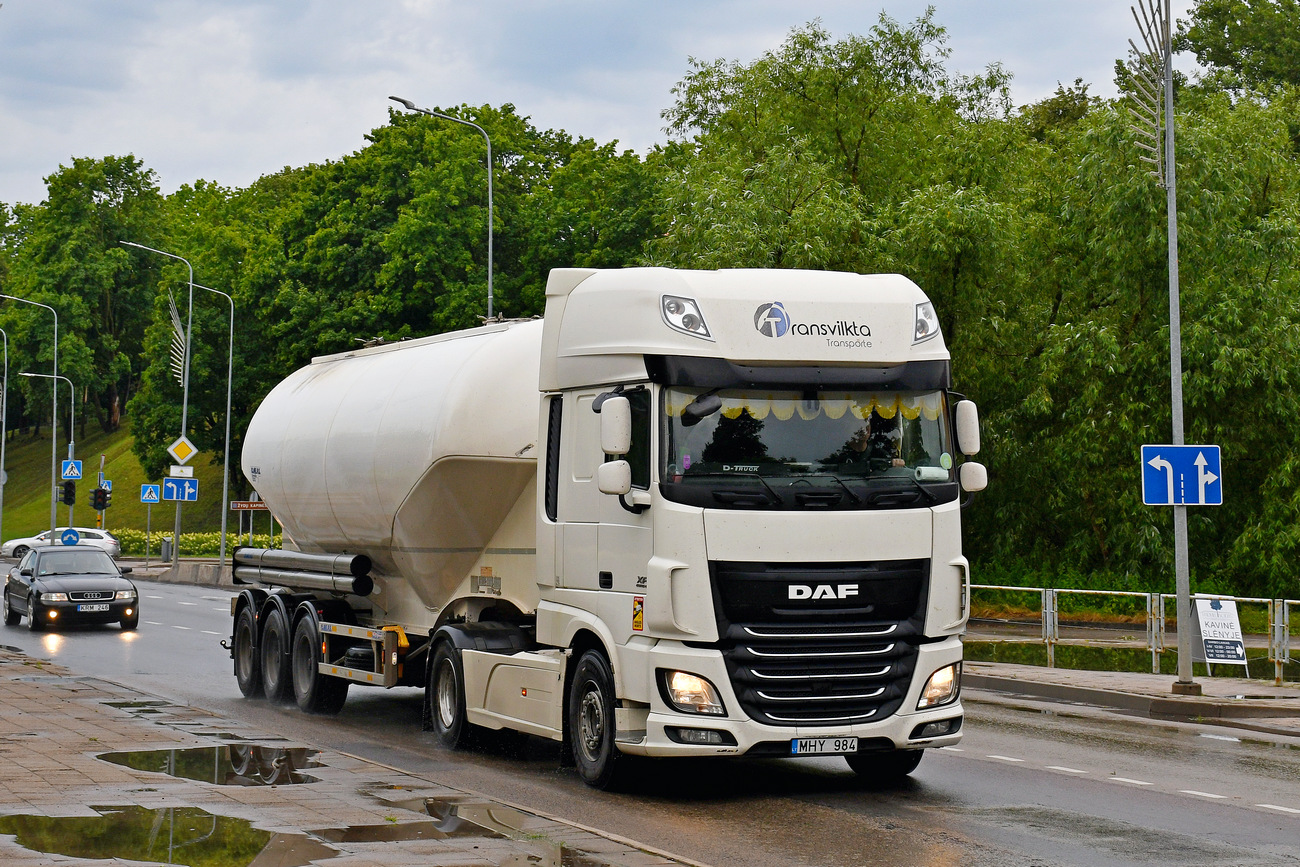 Литва, № MHY 984 — DAF XF Euro6 FT