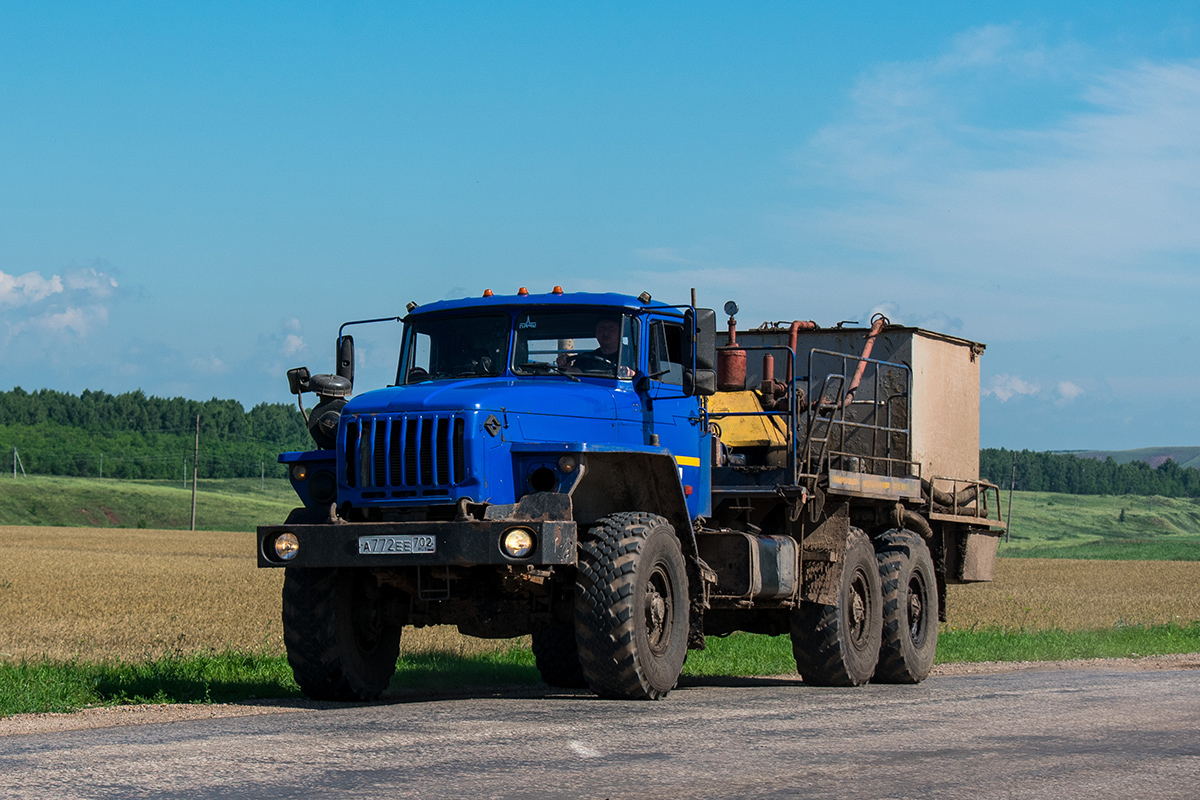 Башкортостан, № А 772 ЕЕ 702 — Урал-4320-60