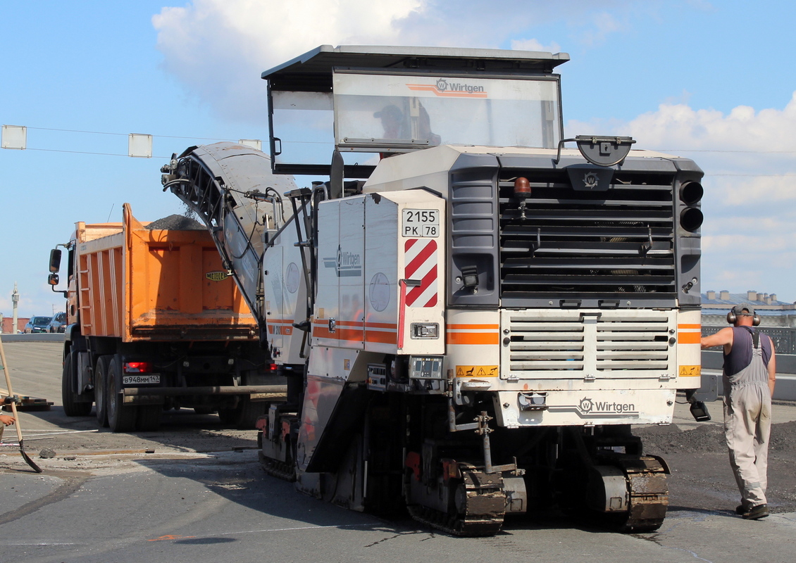 Санкт-Петербург, № 2155 РК 78 — Wirtgen (общая модель)