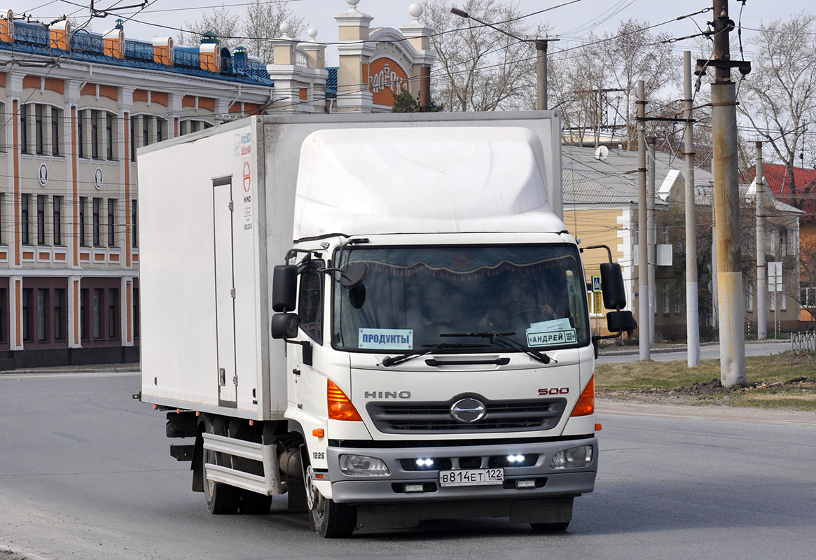 Алтайский край, № В 814 ЕТ 122 — Hino 500