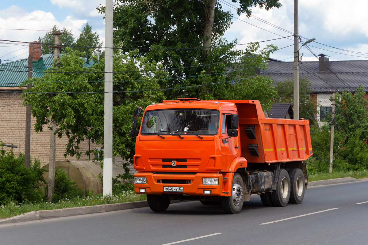 Владимирская область, № М 040 НУ 33 — КамАЗ-65115-A4(23)