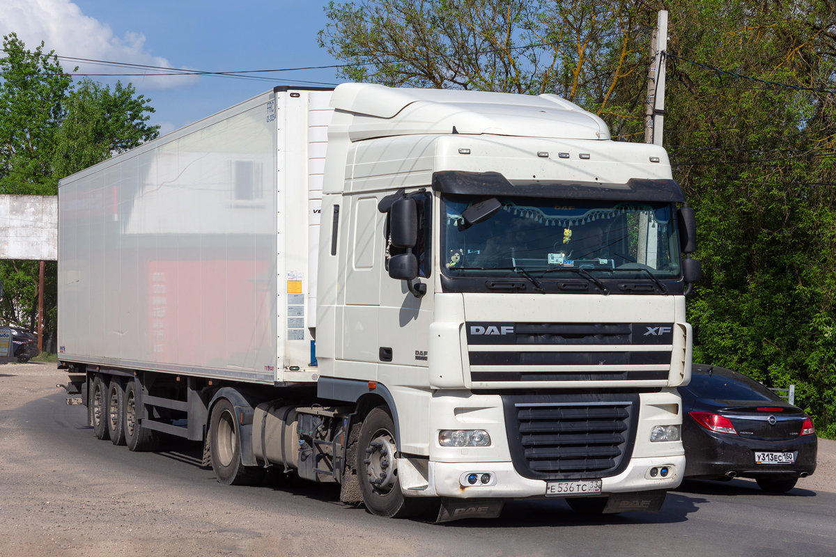 Владимирская область, № Е 536 ТС 33 — DAF XF105 FT