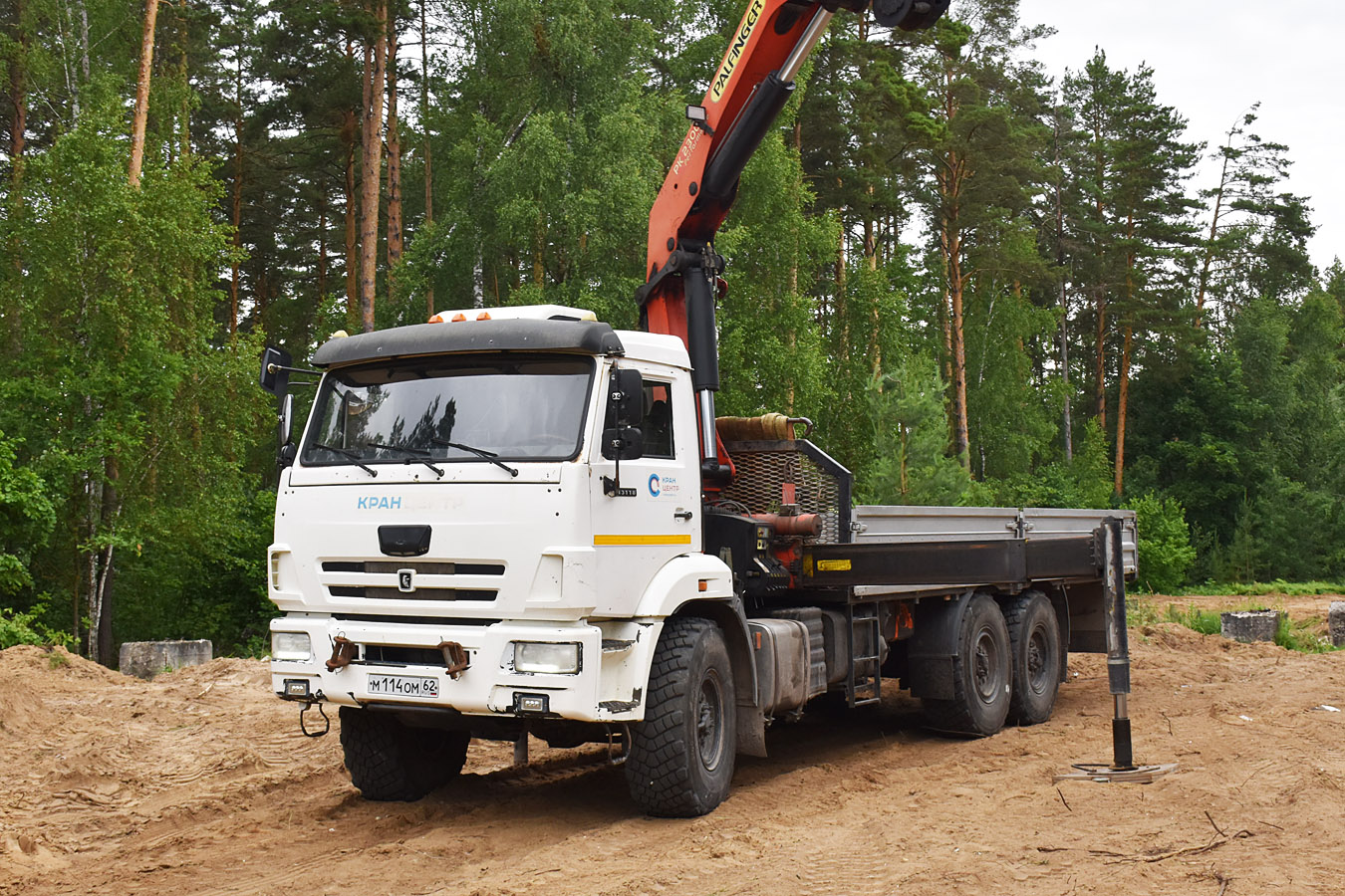 Рязанская область, № М 114 ОМ 62 — КамАЗ-43114 (общая модель)
