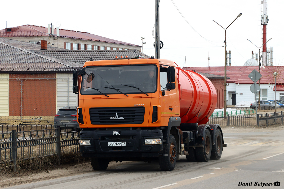 Ненецкий автономный округ, № А 251 ОС 83 — МАЗ-6501C9