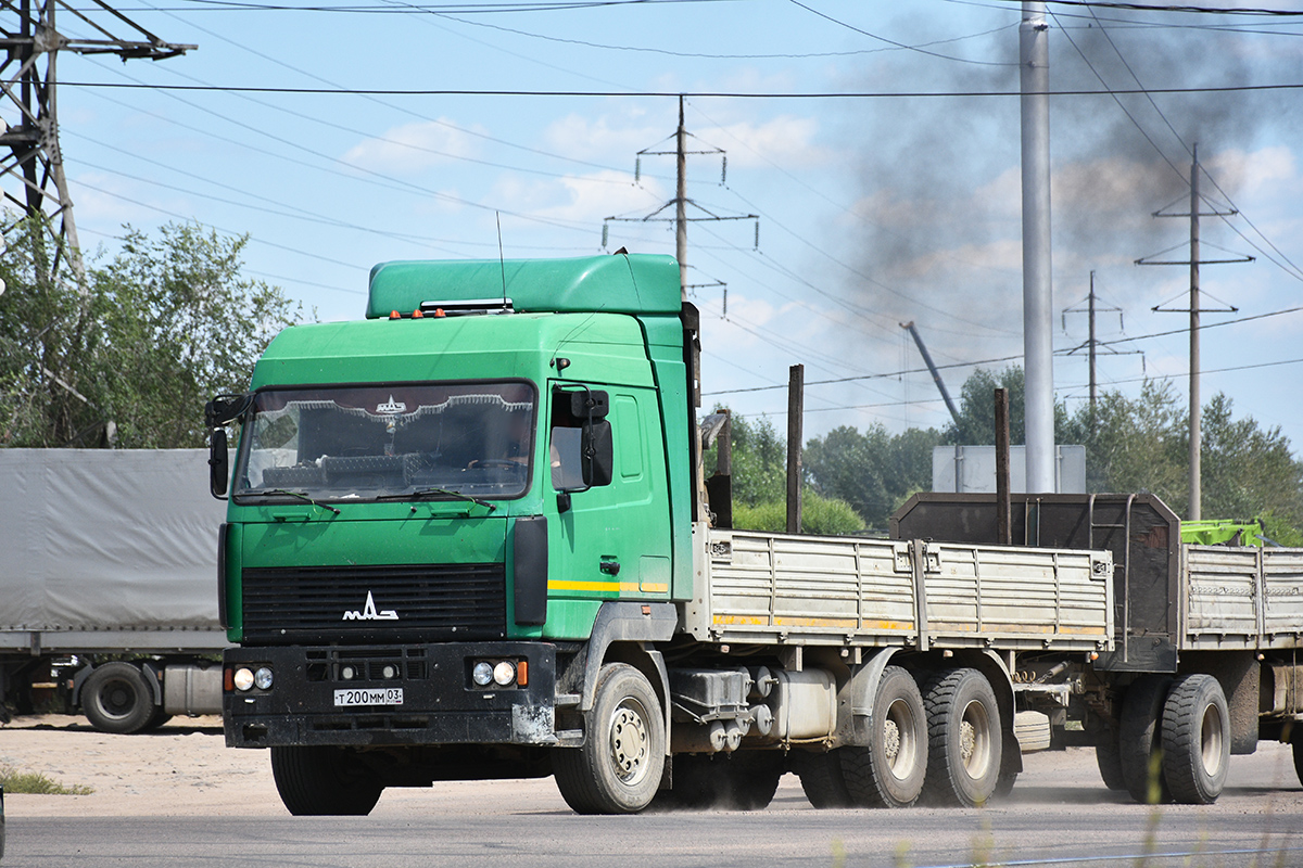 Бурятия, № Т 200 ММ 03 — МАЗ-6312A8
