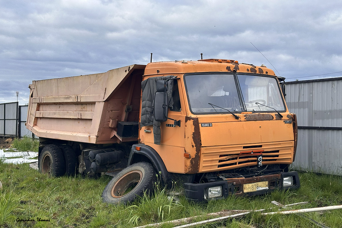 Саха (Якутия), № АМ 878 М 28 — КамАЗ-55111 [551110]