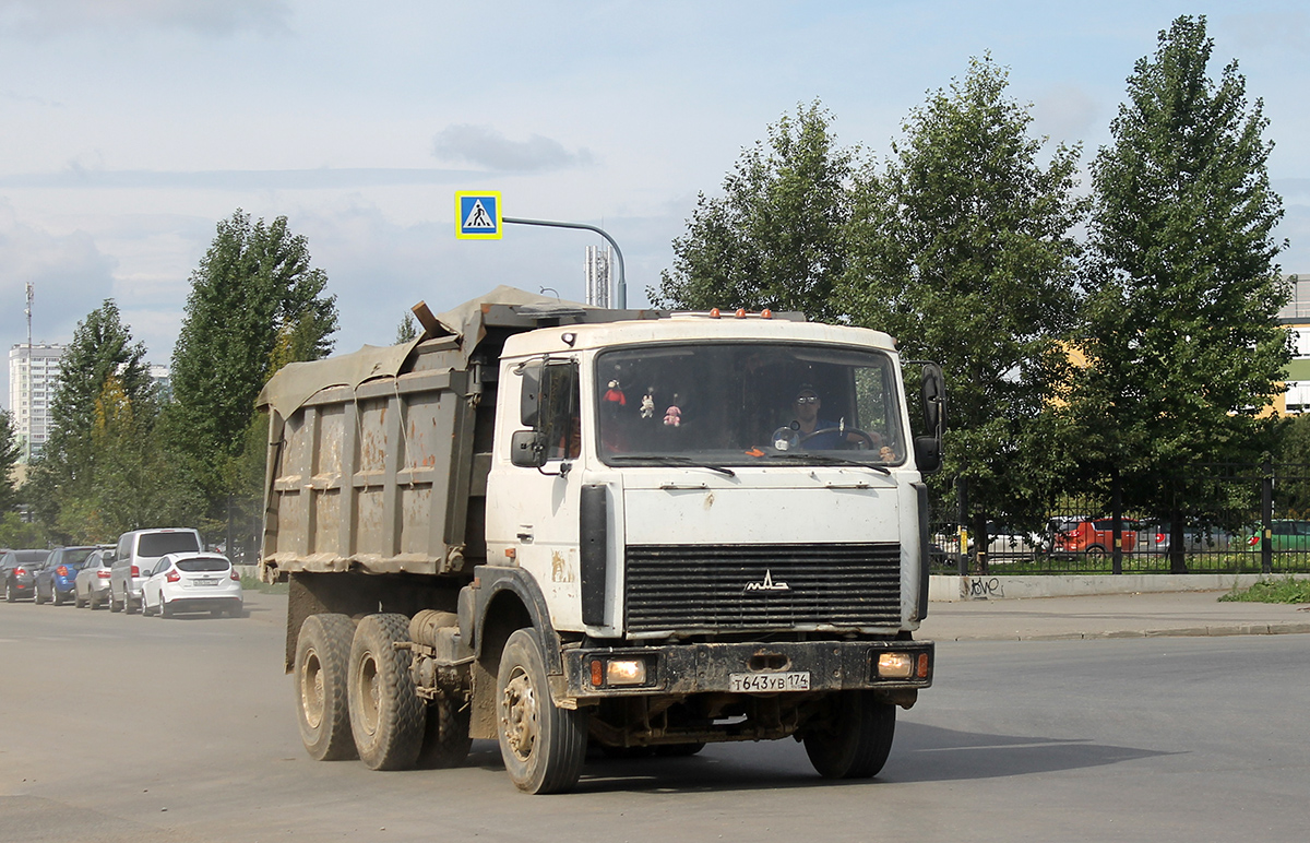 Челябинская область, № Т 643 УВ 174 — МАЗ-551605