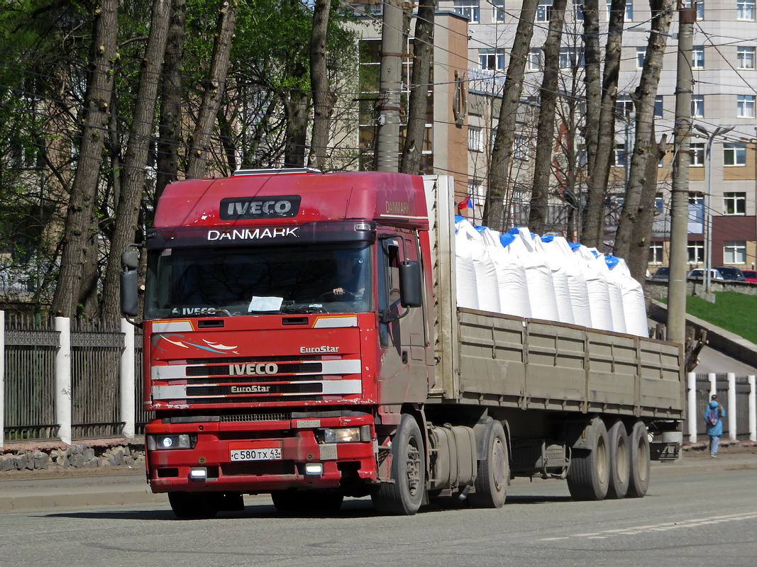 Кировская область, № С 580 ТХ 43 — IVECO EuroStar