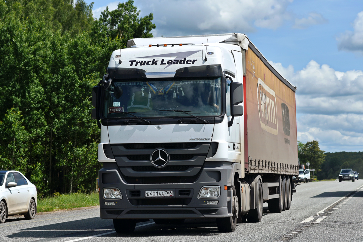 Самарская область, № В 401 АА 763 — Mercedes-Benz Actros ('2009) 1844