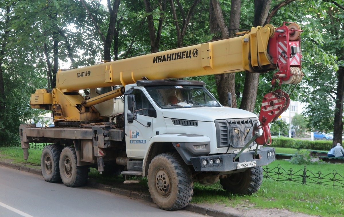 Ямало-Ненецкий автоном.округ, № В 846 ОЕ 89 — Урал-4320