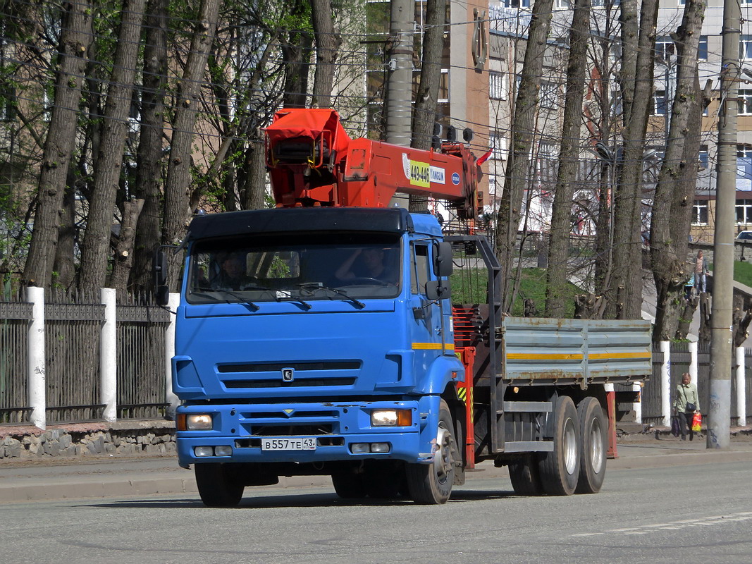 Кировская область, № В 557 ТЕ 43 — КамАЗ-65117-62