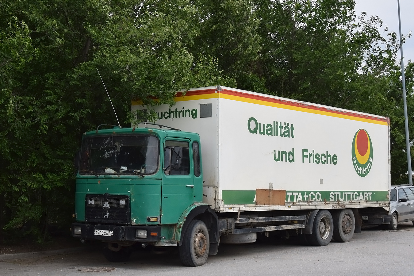 Волгоградская область, № А 710 СА 34 — MAN F8 (общая модель)