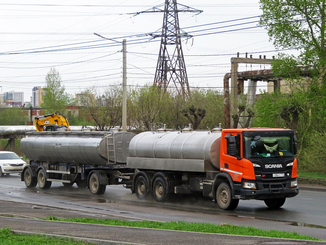 Татарстан, № У 386 СУ 716 — Scania ('2016) P440