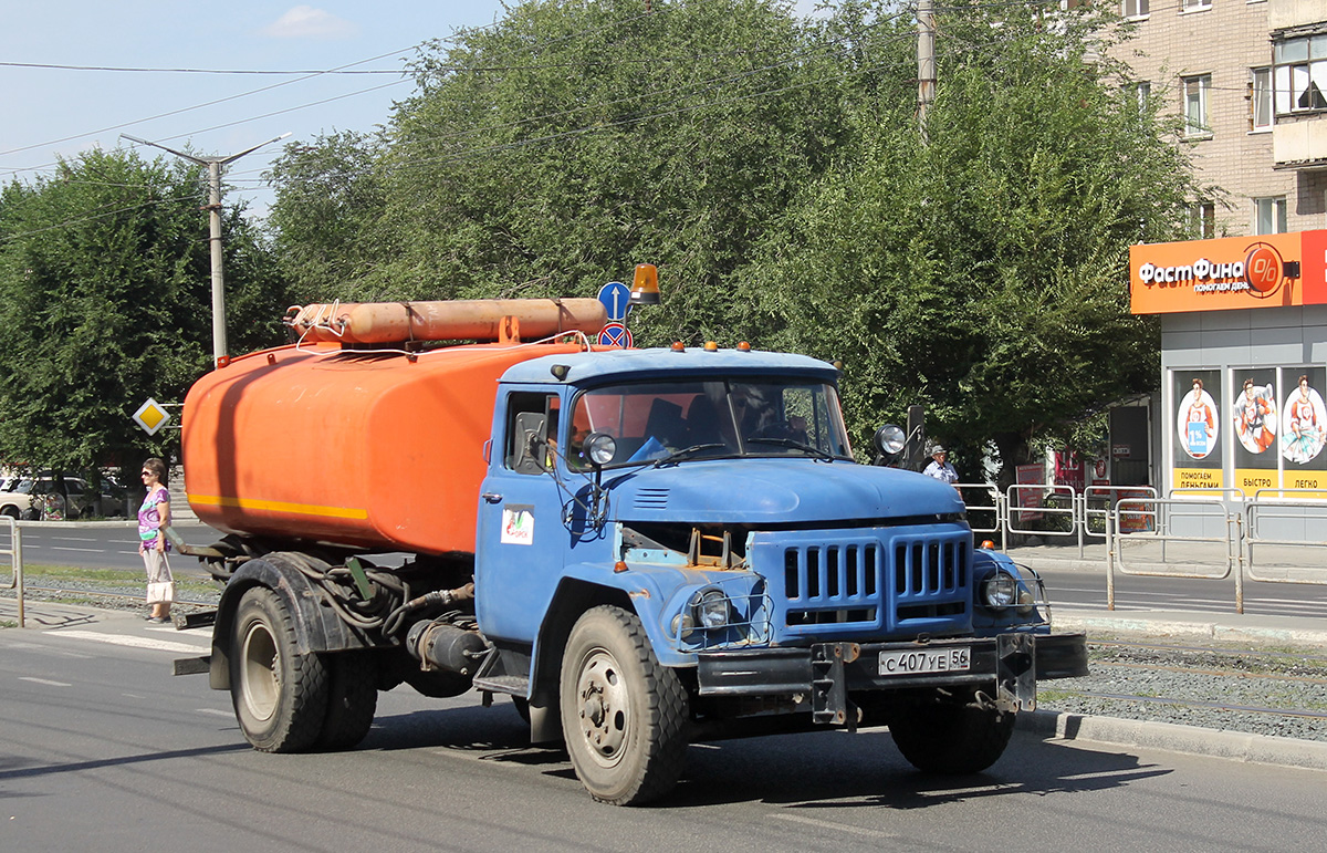 Оренбургская область, № С 407 УЕ 56 — АМУР-53135