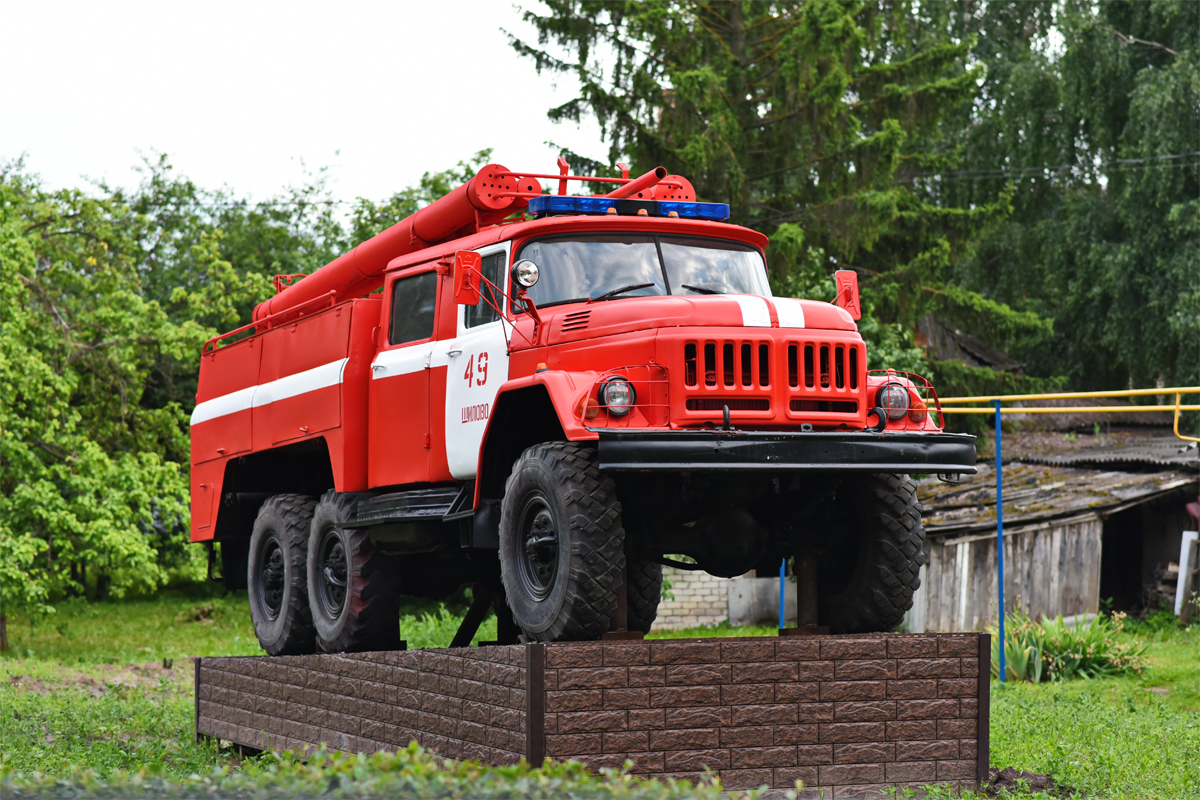 Рязанская область, № (62) Б/Н 0217 — ЗИЛ-131 (общая модель); Техника на постаментах, памятники (Рязанская область); Транспортные средства без номеров (Рязанская область)