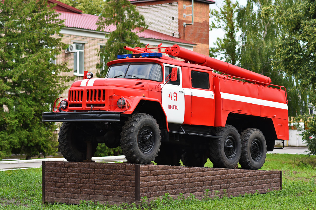 Рязанская область, № (62) Б/Н 0217 — ЗИЛ-131 (общая модель); Техника на постаментах, памятники (Рязанская область); Транспортные средства без номеров (Рязанская область)