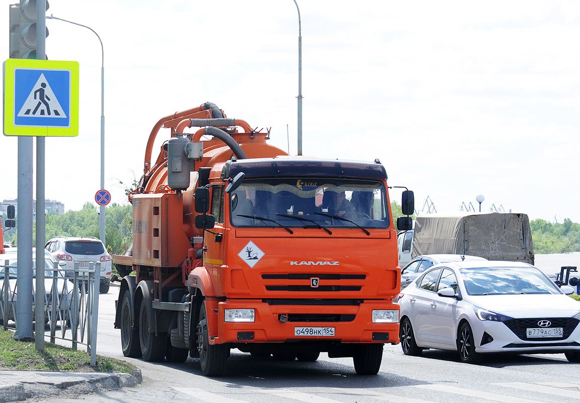 Омская область, № О 498 НК 154 — КамАЗ-65115-50