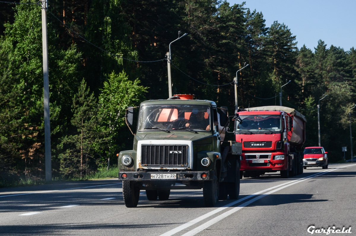 Алтайский край, № Н 728 ТН 22 — ГАЗ-33073