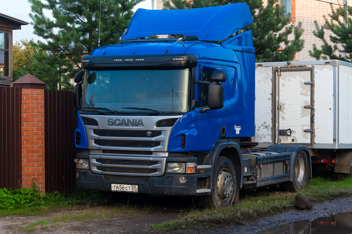 Вологодская область, № Т 456 СТ 35 — Scania ('2016) P340