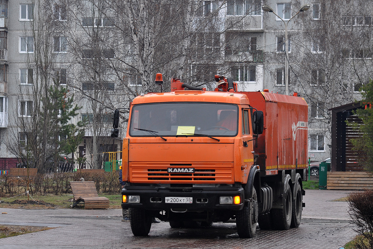 Омская область, № Р 200 КТ 55 — КамАЗ-65115-62