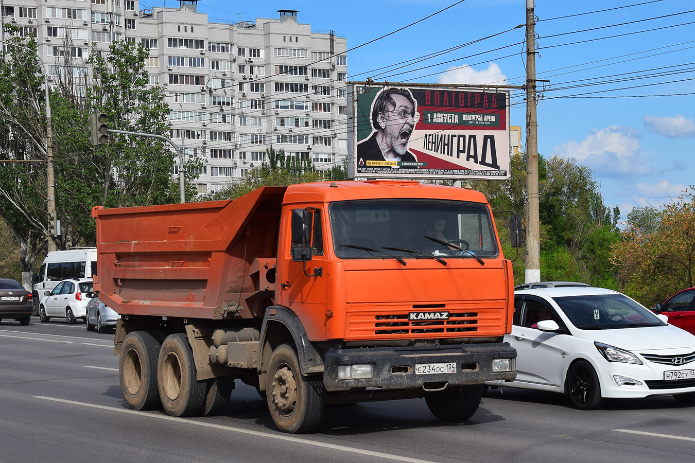 Волгоградская область, № Е 234 ОС 134 — КамАЗ-55111-15 [55111R]