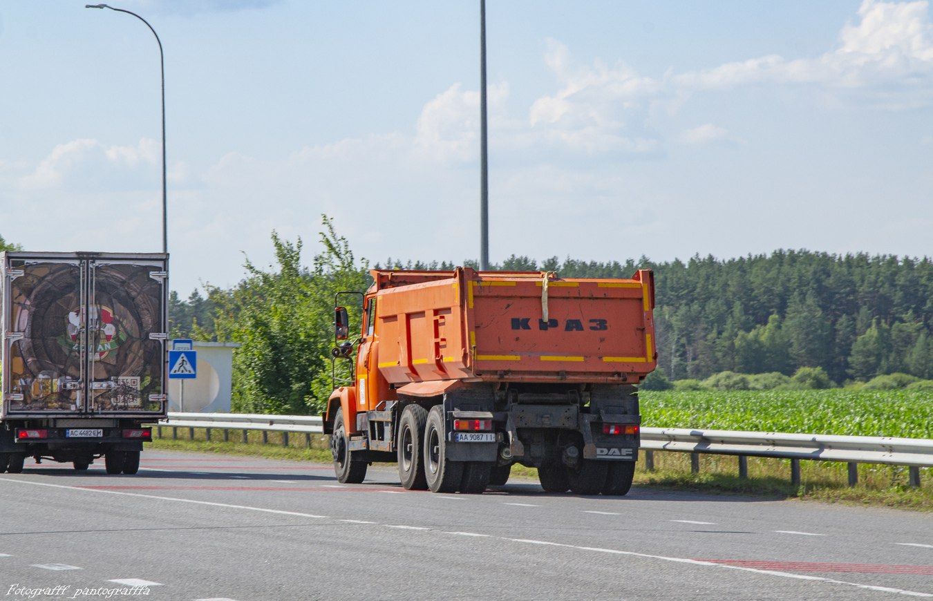 Киев, № АА 9087 ІІ — КрАЗ-65055
