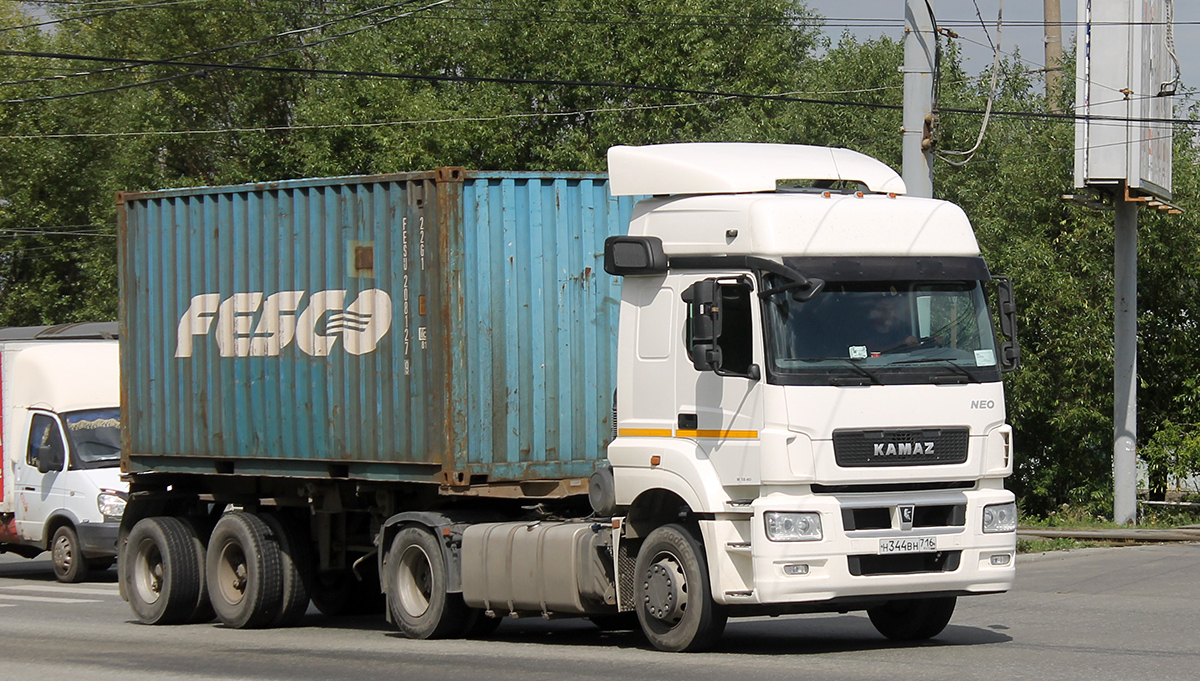 Татарстан, № Н 344 ВН 716 — КамАЗ-5490-S5(87)