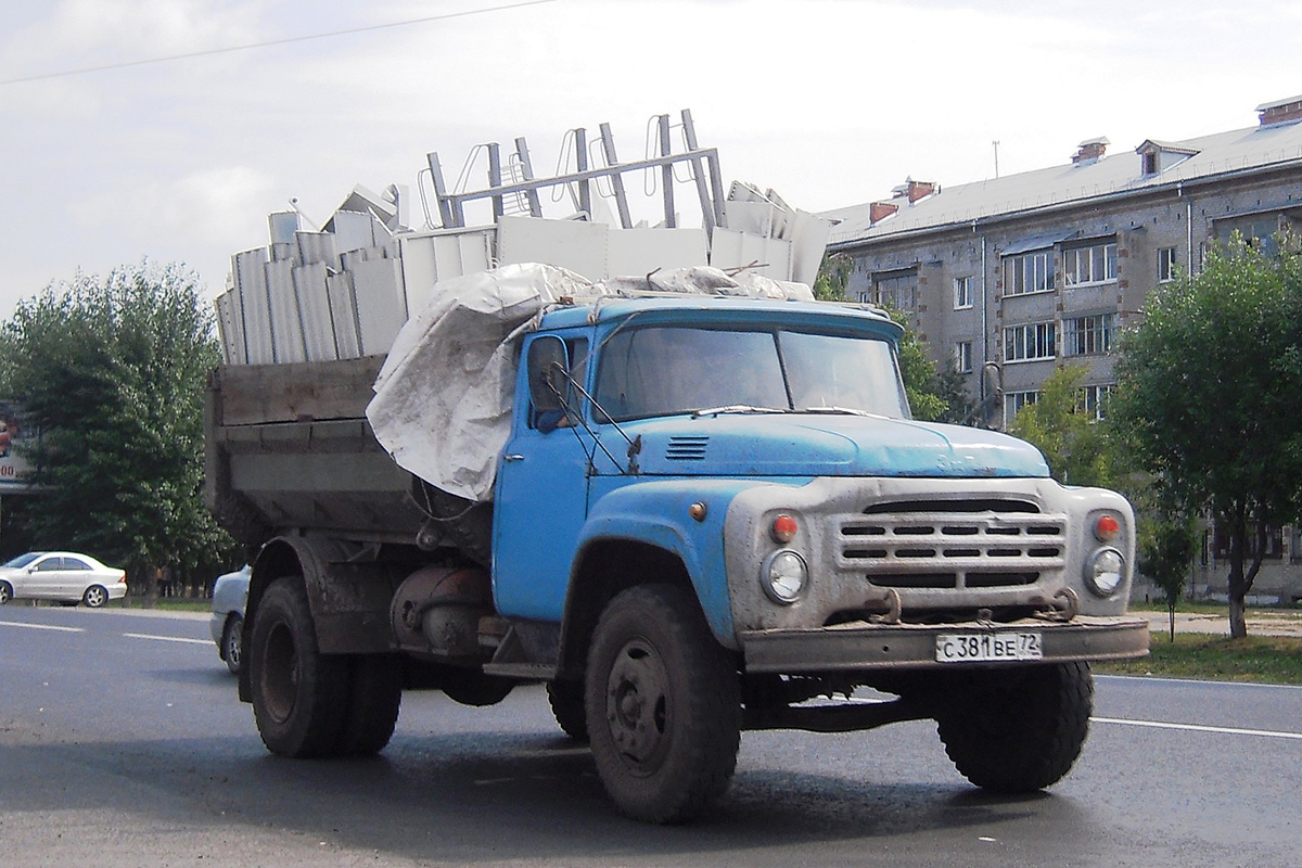 Тюменская область, № С 381 ВЕ 72 — ЗИЛ-130 (общая модель)