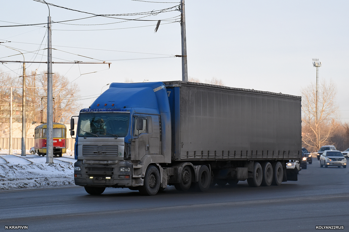 Новосибирская область, № В 040 АС 154 — ERF ECT