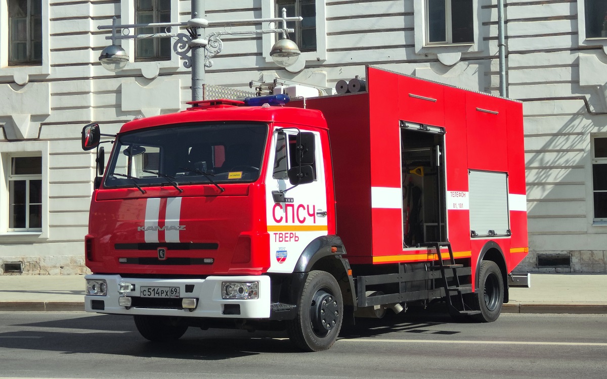 Тверская область, № С 514 РХ 69 — КамАЗ-4308-R4(28)