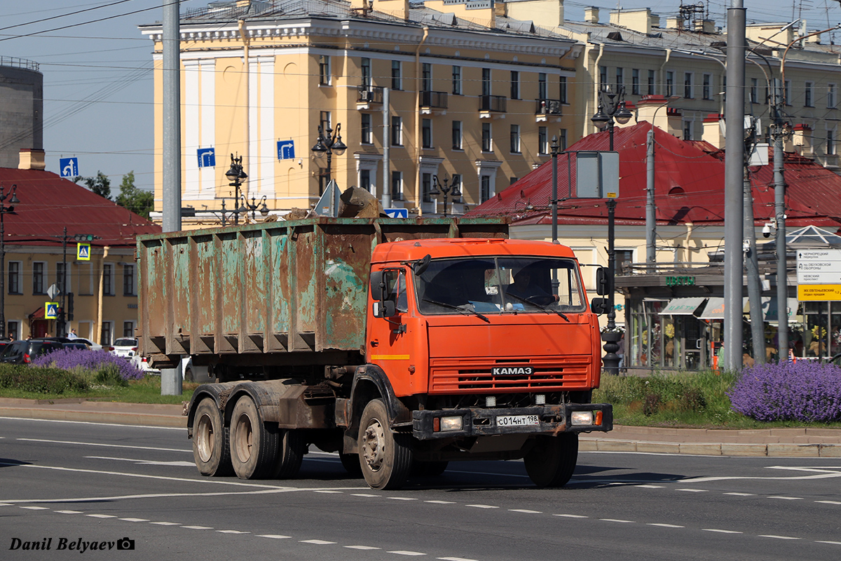 Санкт-Петербург, № С 014 НТ 198 — КамАЗ-53215-15 [53215R]