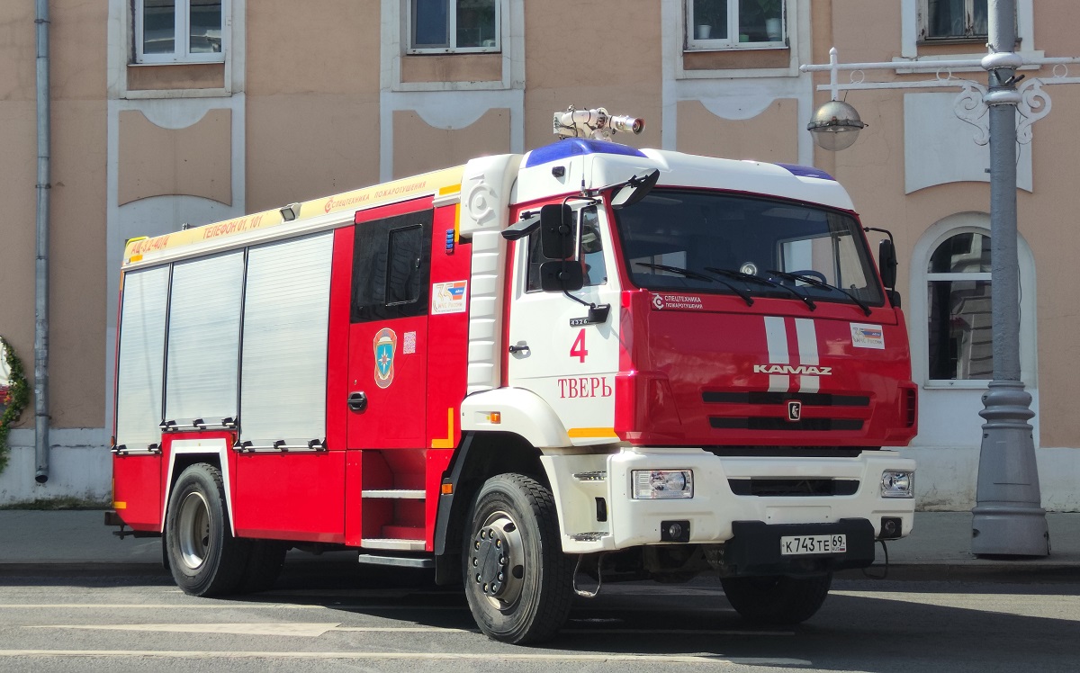 Тверская область, № К 743 ТЕ 69 — КамАЗ-43265-5H(56)