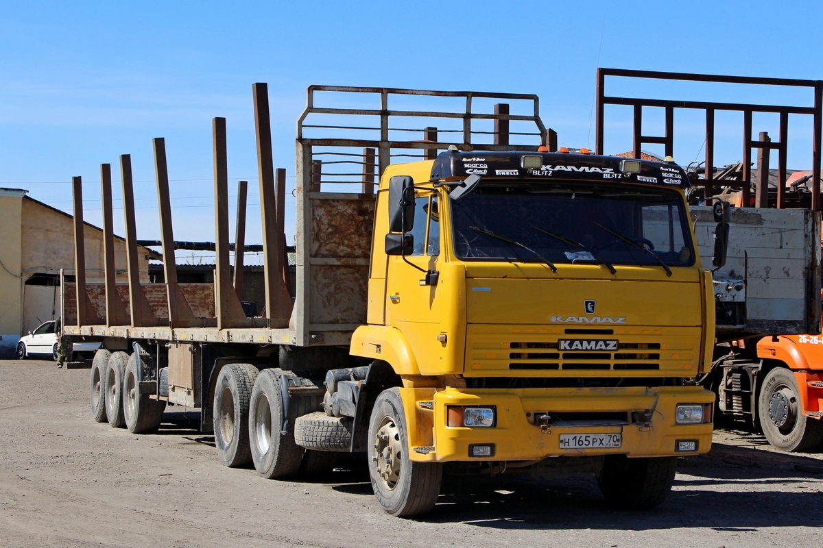 Томская область, № Н 165 РХ 70 — КамАЗ-65116-N3(78)