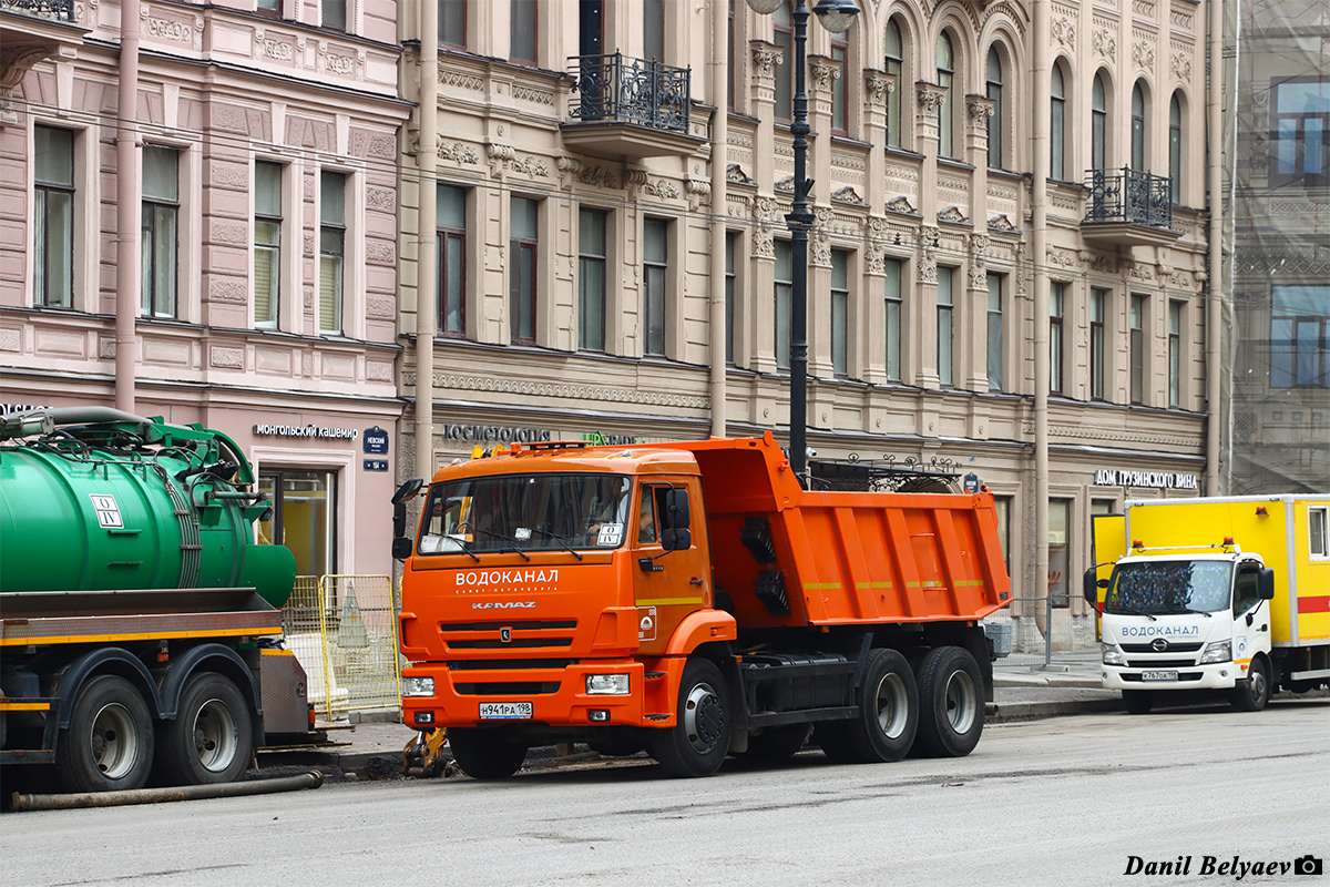 Санкт-Петербург, № Н 941 РА 198 — КамАЗ-65115 (общая модель)