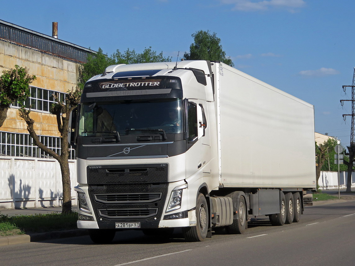 Смоленская область, № А 281 ВР 67 — Volvo ('2013) FM.460 [X9P]