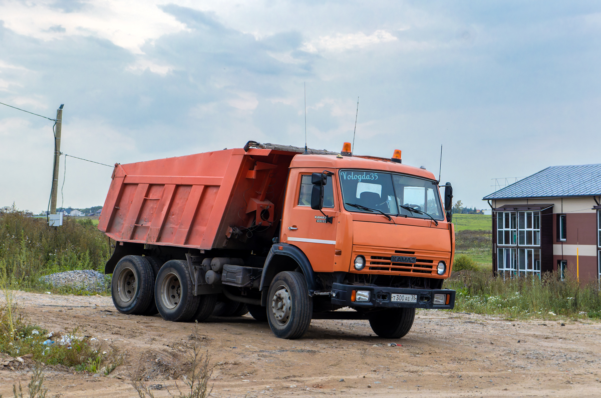 Вологодская область, № Т 300 АЕ 35 — КамАЗ-65115 [651150]