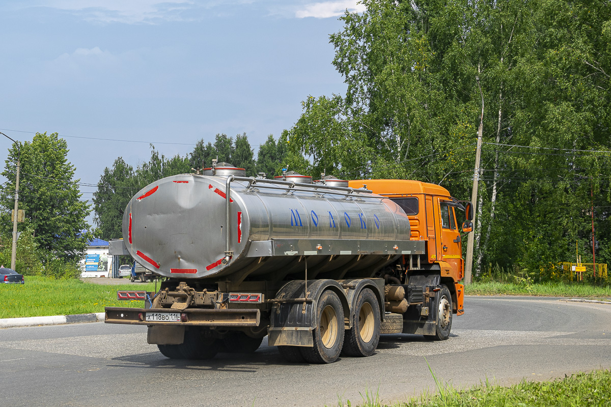 Татарстан, № Х 118 ВО 116 — КамАЗ-65115-50
