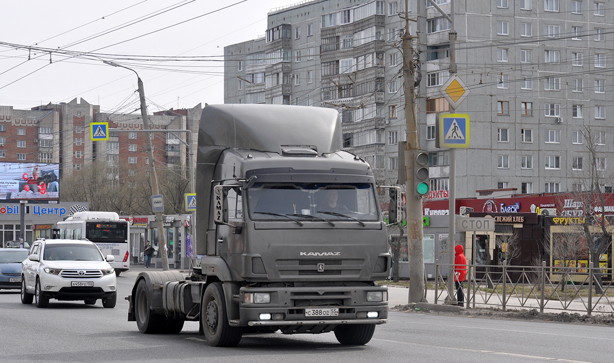 Омская область, № С 388 ОН 55 — КамАЗ-5460-63