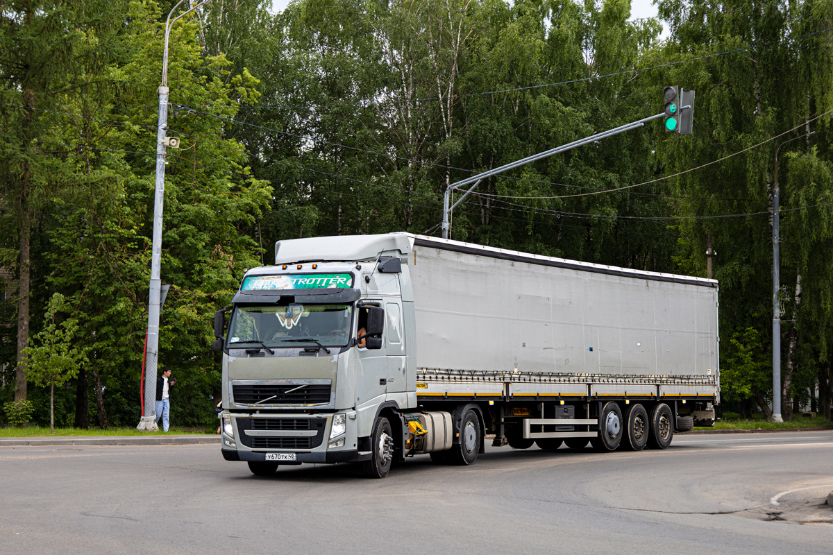 Липецкая область, № У 670 ТК 48 — Volvo ('2008) FH.460