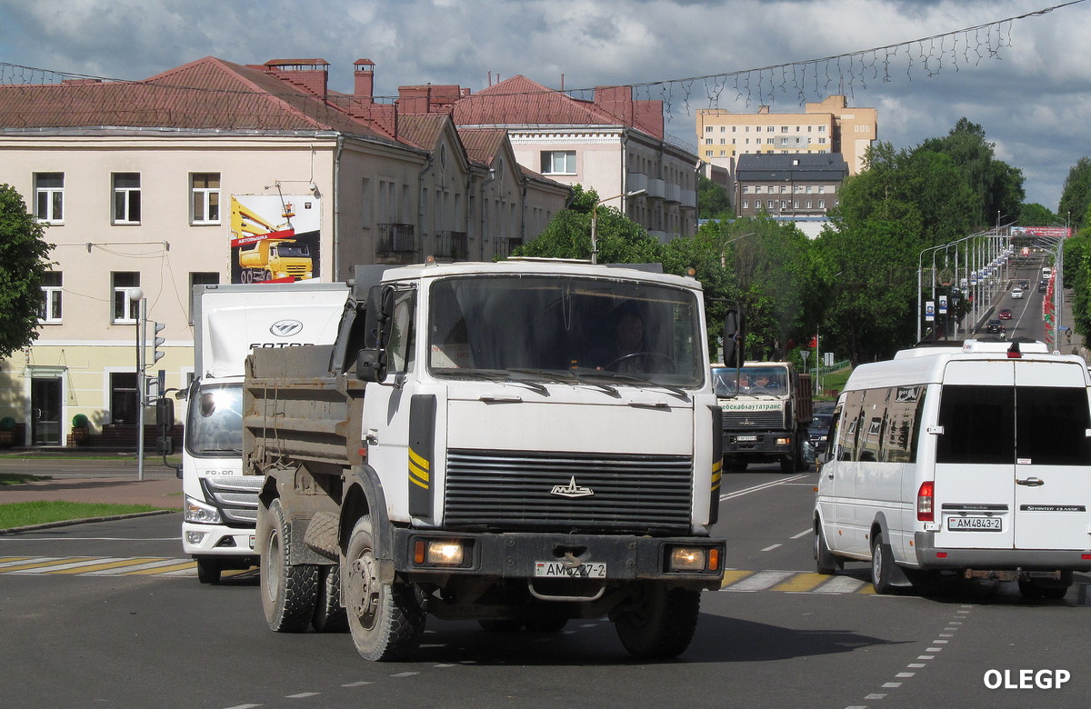 Витебская область, № АМ 5227-2 — МАЗ-5551 (общая модель)
