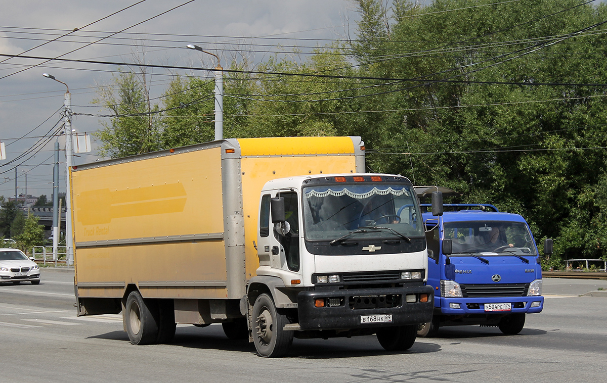 Ямало-Ненецкий автоном.округ, № В 168 НК 89 — Chevrolet (общая модель)