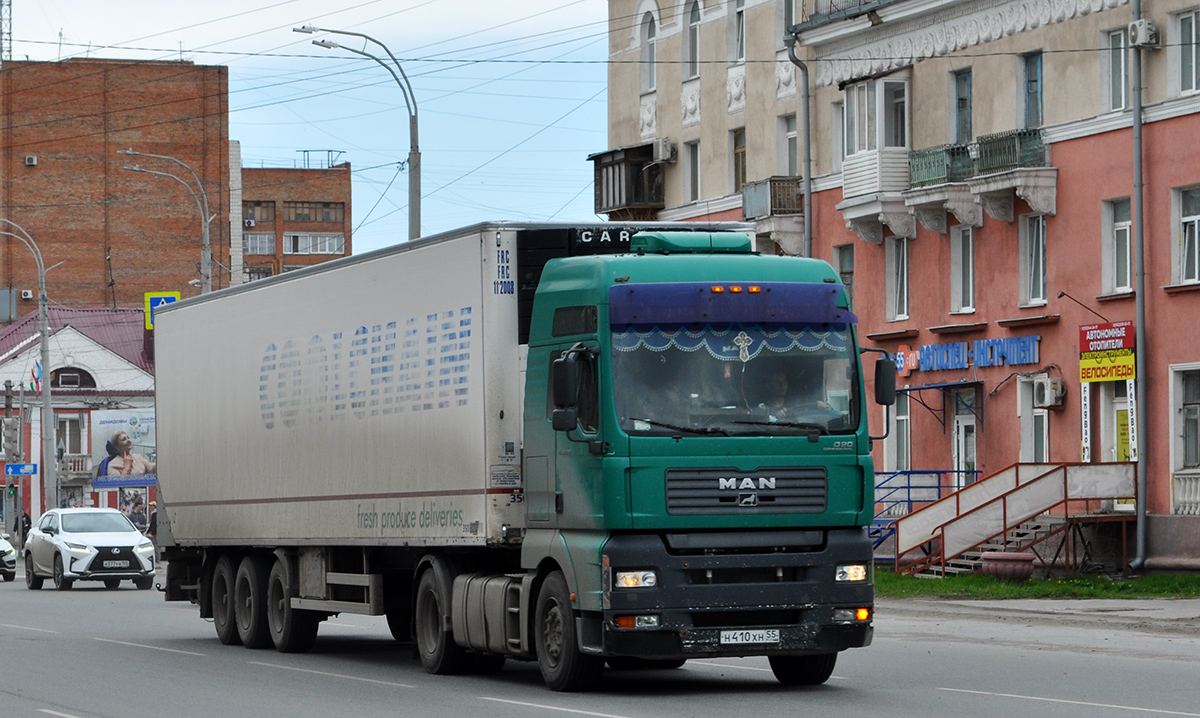 Омская область, № Н 410 ХН 55 — MAN TGA 18.460